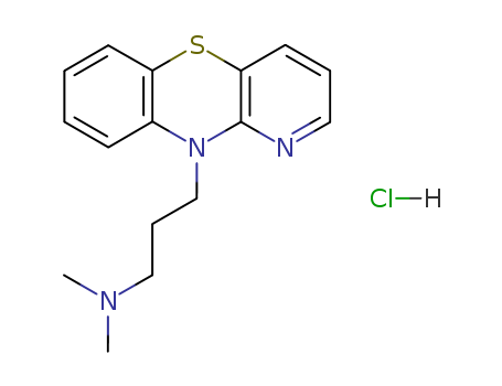 10H-Pyrido[3,2-b][1,4]benzothiazine-10-propanamine,N,N-dimethyl-, hydrochloride (1:1)(1225-65-6)