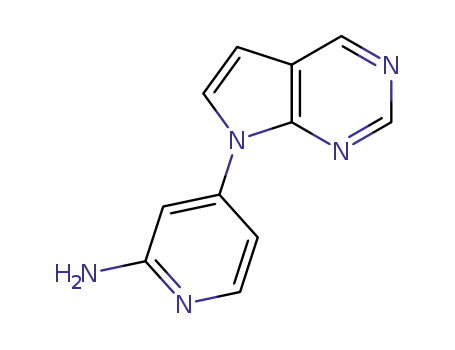 4-(7H-pyrrolo[2,3-d]pyrimidin-7-yl)pyridin-2-amine