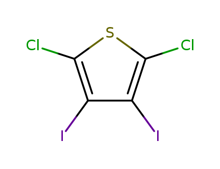 2,5-dichloro-3,4-diiodothiophene