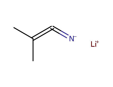 Molecular Structure of 55440-70-5 (Propanenitrile, 2-methyl-, ion(1-), lithium)