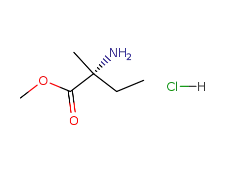 Molecular Structure of 118725-00-1 ((R)-2-AMINO-2-METHYL-BUTYRIC ACID METHYL ESTER HYDROCHLORIDE)