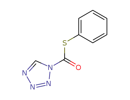 Tetrazole-1-carbothioic acid S-phenyl ester