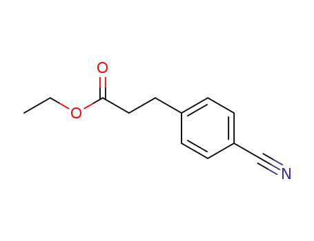 Benzenepropanoic acid,4-cyano-, ethyl ester
