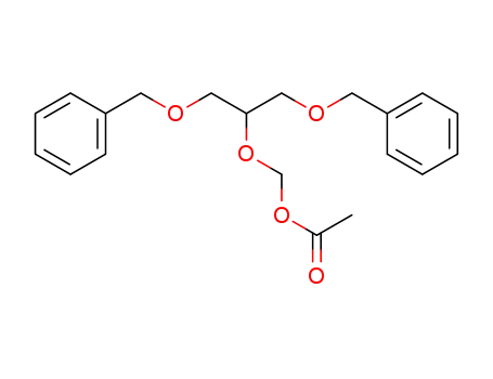 1-benzyloxy-3-benzyloxy-2acetyloxymethoxypropane