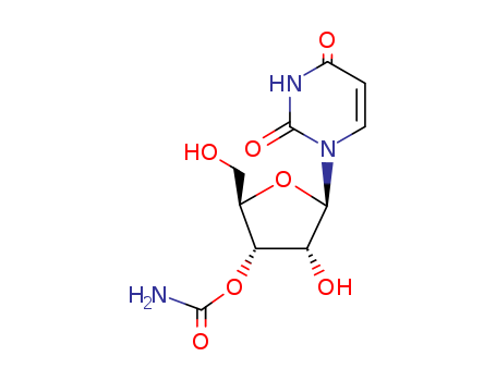 Molecular Structure of 89998-90-3 (Uridine, 3'-carbamate)
