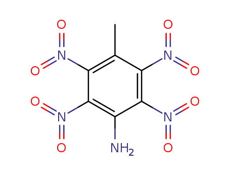 Molecular Structure of 84432-53-1 (Benzenamine, 4-methyl-2,3,5,6-tetranitro-)