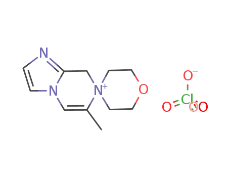 7,7-(3-Oxa-1,5-pentanediyl)-7,8-dihydroimidazo<1,2-a>pyrazinium perchlorate