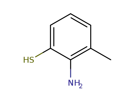 Molecular Structure of 76462-17-4 (2-Amino-3-Methylbenzenethiol)