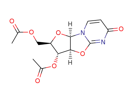 2,2''-anhydro-1-(3'',5''-di-O-acetyl-β-D-arabinofuranosyl)uracil