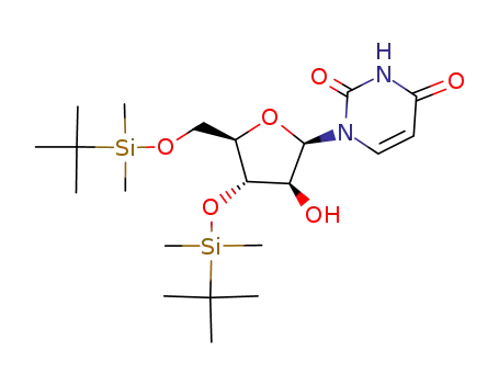 1-<3,5-bis-O-(tert-butyldimethylsilyl)-β-D-arabinofuranosyl>-uracil
