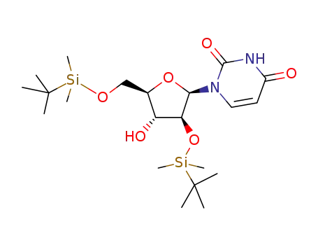 1-[(2R,3S,4R,5R)-3-(tert-Butyl-dimethyl-silanyloxy)-5-(tert-butyl-dimethyl-silanyloxymethyl)-4-hydroxy-tetrahydro-furan-2-yl]-1H-pyrimidine-2,4-dione