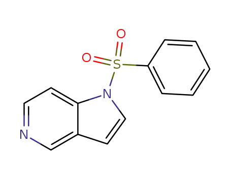 Molecular Structure of 109113-39-5 (1-(Phenylsulfonyl)-1H-pyrrolo[3,2-c]pyridine)