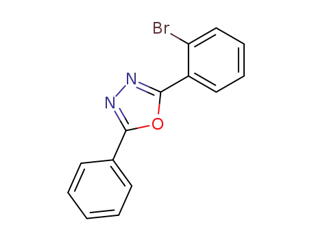 Molecular Structure of 83817-43-0 (2-(2-Bromophenyl)-5-phenyl-1,3,4-oxadiazole)