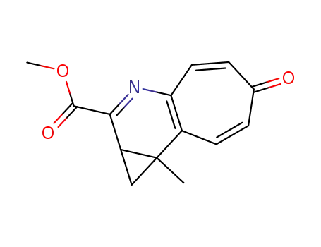 3a-Methyl-6-oxo-2a,3,3a,6-tetrahydrocycloheptacyclopropapyridin-2-carbonsaeure-methylester