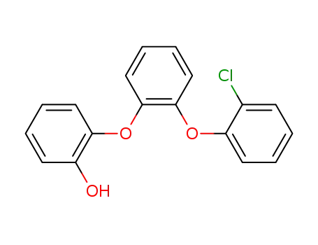 Molecular Structure of 79807-70-8 (Phenol, 2-[2-(2-chlorophenoxy)phenoxy]-)
