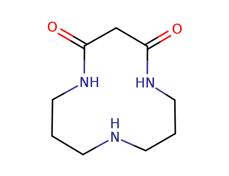 Molecular Structure of 127623-71-6 (1,5,9-Triazacyclododecane-2,4-dione)