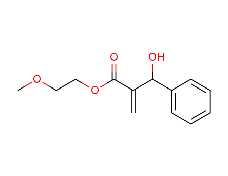 3-phenyl-3-hydroxy-2-methylene-propanoic acid 2-methoxyethyl ester
