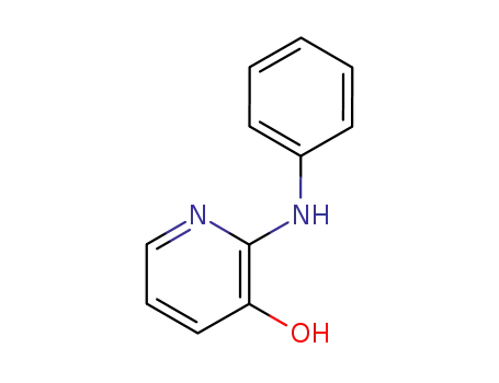 Molecular Structure of 92755-42-5 (3-Pyridinol, 2-(phenylamino)-)