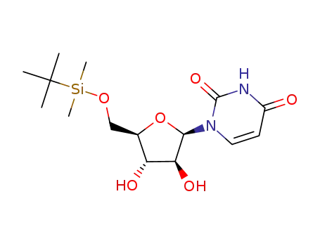 1-[(2R,3S,4S,5R)-5-(tert-Butyl-dimethyl-silanyloxymethyl)-3,4-dihydroxy-tetrahydro-furan-2-yl]-1H-pyrimidine-2,4-dione