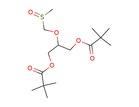 1,3-dipivaloyloxy-2-((methylsulfinyl)methoxy)propane