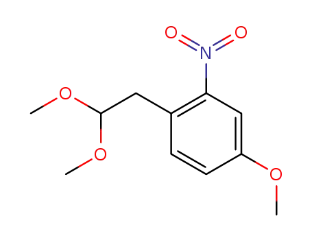 2,2-dimethoxy-1-(4-methoxy-2-nitrophenyl)ethane