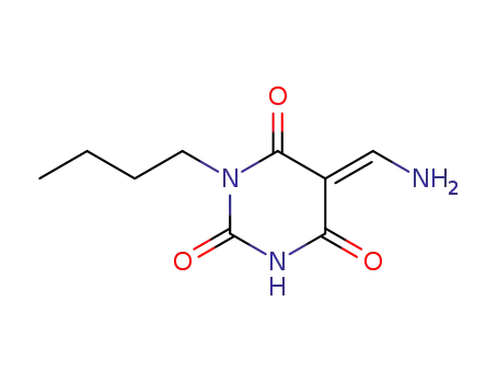 5-Aminomethylen-1-butylbarbitursaeure