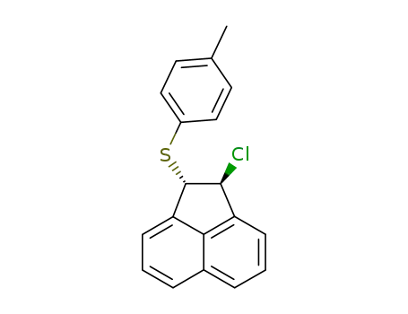 trans-2-p-tolylthio-1-chloroacenaphthene