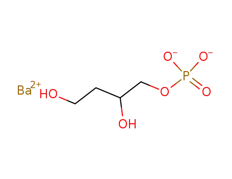 barium D-butane-1,2,4-triol-1-phosphate barium