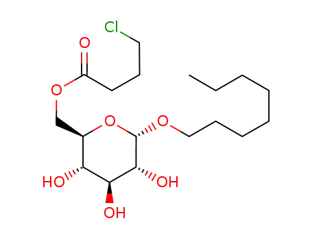 Octyl 6-O-4-chlorobutanoyl-α-D-glucopyranoside