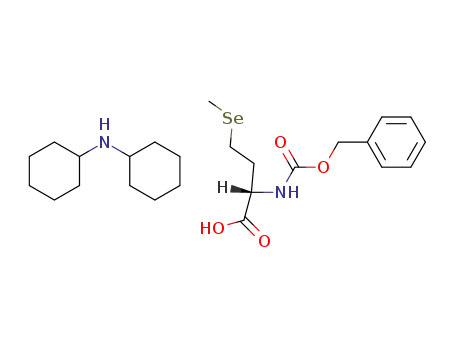 (S)-2-Benzyloxycarbonylamino-4-methylselanyl-butyric acid; compound with dicyclohexyl-amine