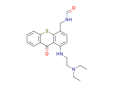Formamide, N-[[1-[[2-(diethylamino)ethyl]amino]-9-oxo-9H-thioxanthen-4-yl]methyl]-