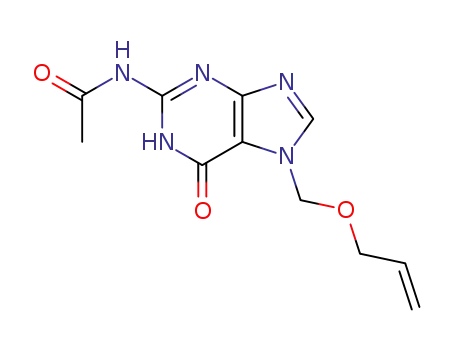 7-allyloxymethyl-N-acetylguanine