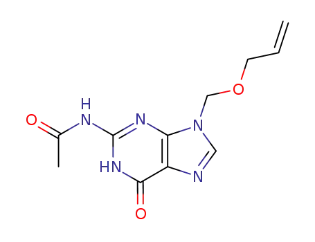9-allyloxymethyl-N-acetylguanine