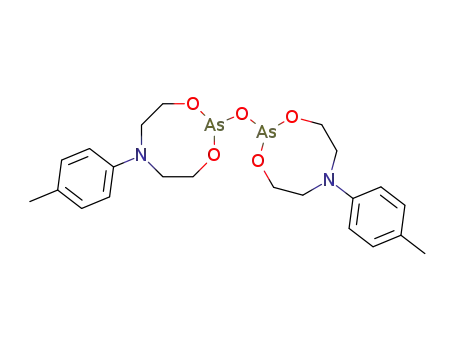 Bis-(6-p-tolyl-(1,3,6,2)dioxarsocan-2-yl)-oxid