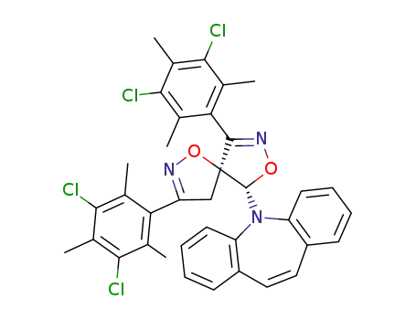5-[(5S,6S)-3,9-Bis-(3,5-dichloro-2,4,6-trimethyl-phenyl)-1,7-dioxa-2,8-diaza-spiro[4.4]nona-2,8-dien-6-yl]-5H-dibenzo[b,f]azepine