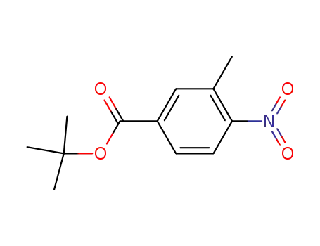 Molecular Structure of 147290-67-3 (TERT-BUTYL 3-METHYL-4-NITROBENZOATE)