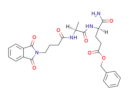 benzyl N-(4-phthalimidobutanoyl)-L-alanyl-D-isoglutaminate
