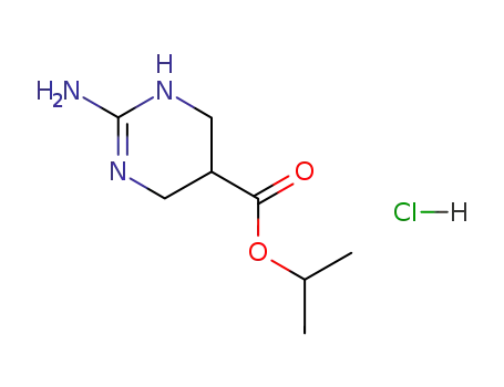2-amino-5-(isopropyloxycarbonyl)-1,4,5,6-tetrahydropyrimidine hydrochloride