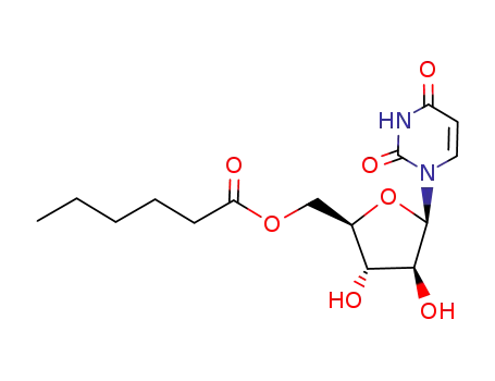 1-(5-O-hexanoyl-β-D-arabinofuranosyl)uracil
