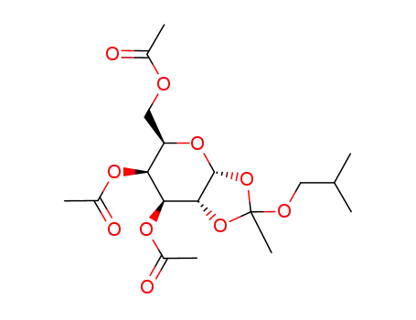 3,4,6-tri-O-acetyl-α-D-galactopyranose 1,2-(i-butyl orthoacetate)
