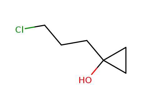 Molecular Structure of 174790-32-0 (1-(4-chlorobutyl)cyclopropanol)