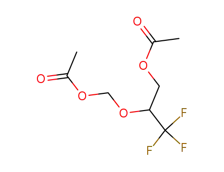Acetic acid 2-acetoxymethoxy-3,3,3-trifluoro-propyl ester