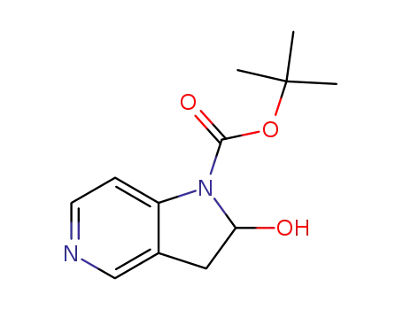 2-Hydroxy-2,3-dihydro-pyrrolo[3,2-c]pyridine-1-carboxylic acid tert-butyl ester