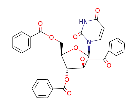 1-(tri-O-benzoyl-β-D-arabinofuranosyl)-1H-pyrimidine-2,4-dione
