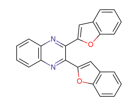 2,3-bis[benzo(b)furan-2-yl]quinoxaline