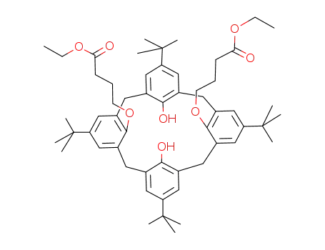 5,11,17,23-tetra-tert-butyl-25,27-di(3-ethoxycarbonylpropoxy)-26,28-dihydroxycalix[4]arene