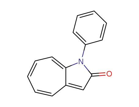 Molecular Structure of 303730-52-1 (Cyclohepta[b]pyrrol-2(1H)-one, 1-phenyl-)