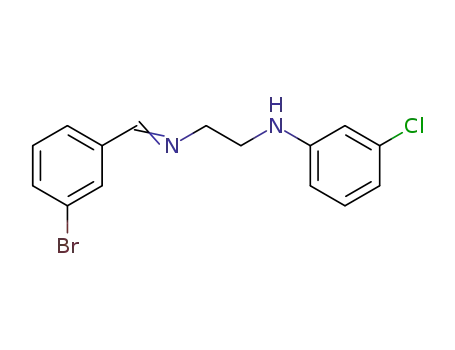 N-[1-(3-Bromo-phenyl)-meth-(E)-ylidene]-N'-(3-chloro-phenyl)-ethane-1,2-diamine