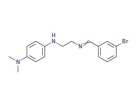 N-{2-[(3-bromo-benzylidene)-amino]-ethyl}-N',N'-dimethyl-benzene-1,4-diamine