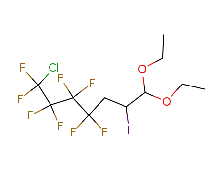 1-chloro-7,7-diethoxy-1,1,2,2,3,3,4,4-octafluoro-6-iodo-heptane